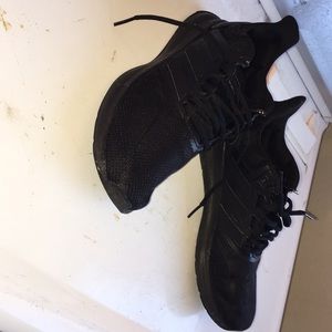Black Adidas shoes